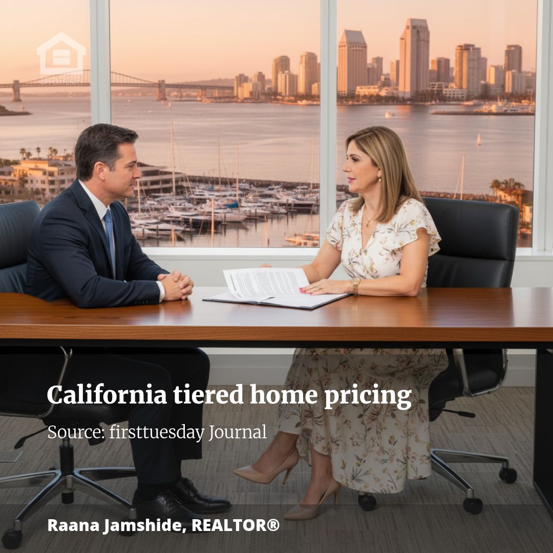 California tiered home pricing