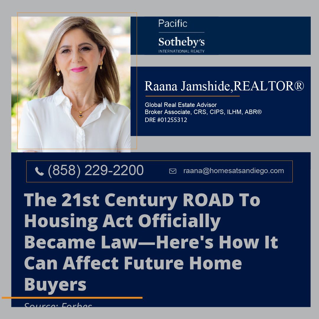 The 21st Century ROAD To Housing Act Officially Became Law—Here’s How It Can Affect Future Home Buyers